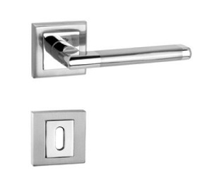 Stainless steel square rosette BB handle
