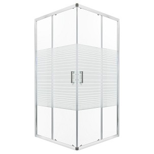 Madera 90x90 cm square shower cabin without tray