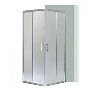 Spirit Matt 90x90x180 cm square shower cabin, without shower tray