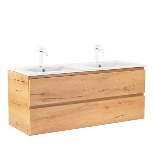 Vario Pull 120 base cabinet with washbasin oak-oak