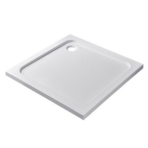 Modena Slim szögletes alacsony akril zuhanytálca 100x100 cm
