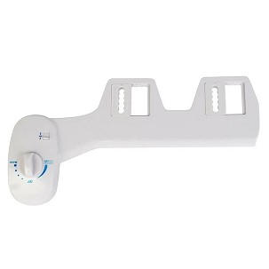 Toilet-mounted bidet