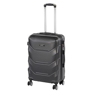 TraveLux Max medium suitcase hardtop 68x45x25 cm black