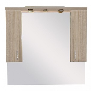 Bianca Plus 105 bathroom furniture wall cabinet, sonoma oak color