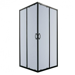 TIARASQUARE90 square shower cabin without tray 90x90x190