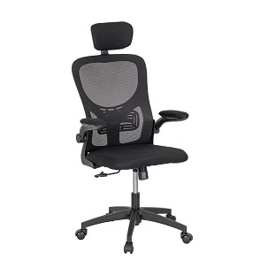 Flexo ergonomikus irodai forgószék deréktámasszal fekete