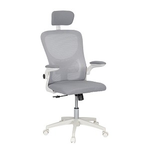 Flexo ergonomikus irodai forgószék deréktámasszal fehér