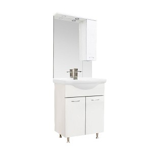 Vanessa 65 complete bathroom furniture White