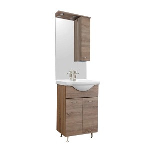 Vanessa 55 complete bathroom furniture Rauna elm