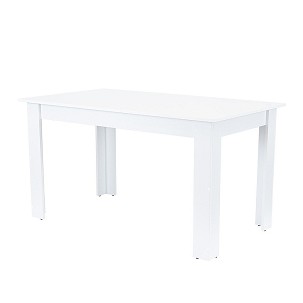 Yorki Standard dining table 140x80 cm white