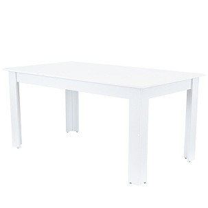 Yorki Standard dining table 160x90 cm white