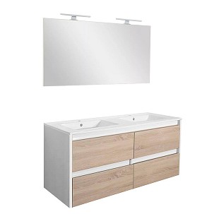 Porto Prime 120 komplett fehér-sonoma tölgy