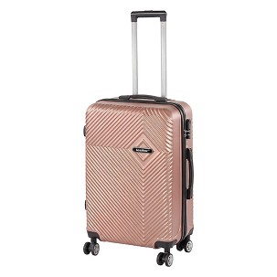 TraveLux Pro medium suitcase hardtop 68x45x25 cm rosegold