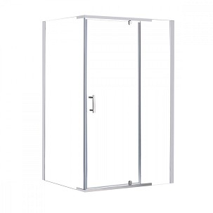 Leziter GALS80120 Galatro asymmetrical shower enclosure with swing door, 80x120x195 cm