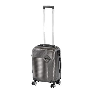 TraveLux Pro hand luggage hardtop with removable wheels 40x30x20 cm gray