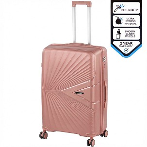 TraveLux Endure large suitcase hardtop 76x50x29 cm peach pink