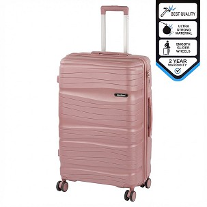 TraveLux Voyager large suitcase hardtop 76x50x29 cm mauve pink
