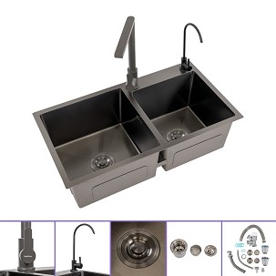 Meria III stainless steel sink