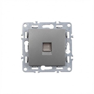 Nova UTP socket RJ-45 gray