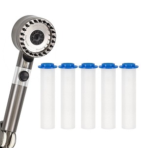 SM-1191 filter insert for Kori shower head, 5 pieces