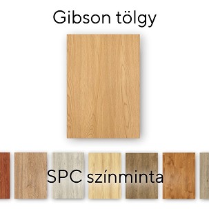 Leziter Gibson tölgy Vinyl SPC padló minta/db