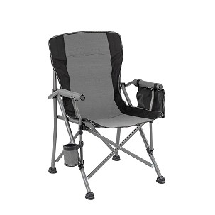 Leziter Comfort karfás horgász szék pohártartóval szürke