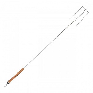 Kolbásznyárs fa fogantyúval 104 cm