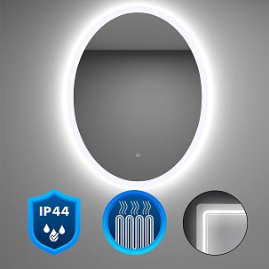 Dea 60 tükör led világítással 60x80 cm