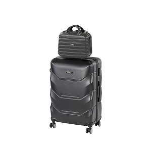 TraveLux Max IV rolling suitcase set black
