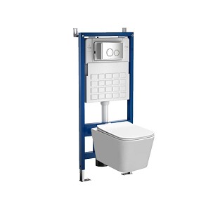 Roya Tina 82CHR falba építhető WC tartály szett