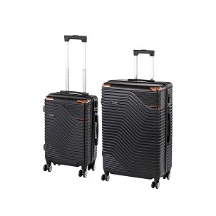 TraveLux Urban X rolling suitcase set black