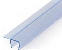 UP F 6/8 F-shaped shower head for Kerra shower doors