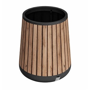 Deco henger alakú műanyag virágláda 81 l fenyő