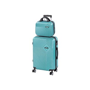 TraveLux Pro VI gurulós bőrönd szett lagúnakék
